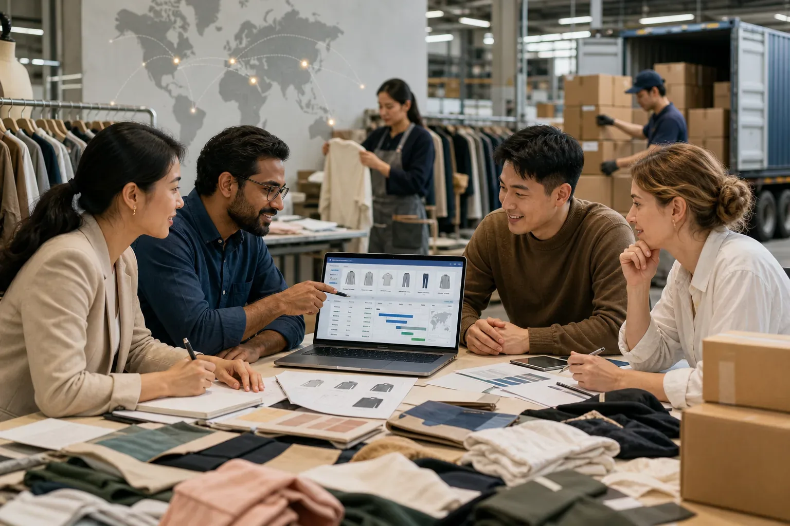 Global Supplier Network — 3,500+ active suppliers Across 30 Countries | StyleChain PLM