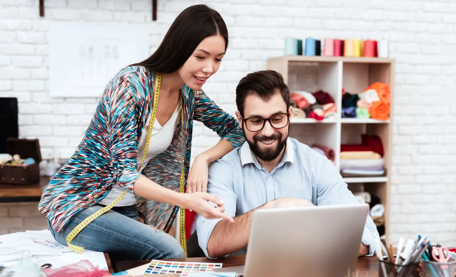 fashion designers collaborating
