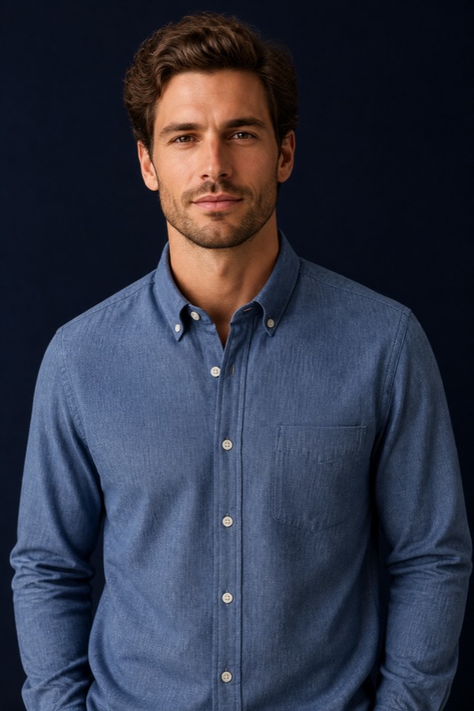 Worn shirt generated on the style